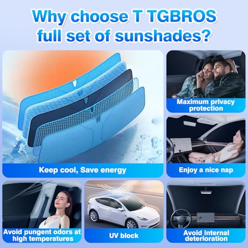 Windshield Sun Shade for Toyota Tundra 2022 (Window Sunshade for Toyota Tundra 22-25)