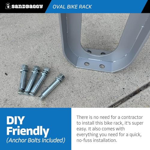 Modern Commercial Bike Rack (Black)