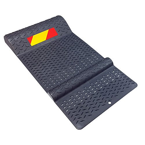 Plastic Parking Mat Guides for Garage Vehicles (1 Unit / Gray)