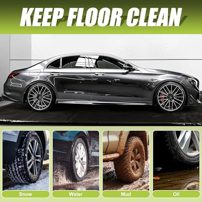 Rain Mat for Car (Black / 7ft 9in x 16ft)