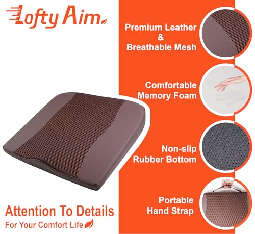 Car Seat Cushion (4d Mesh Brown)