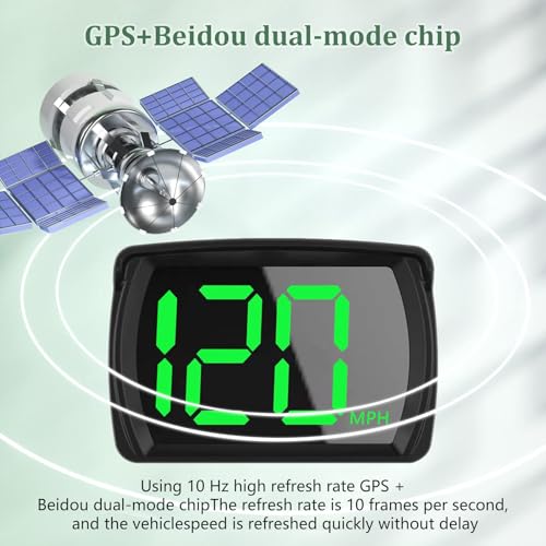 GPS Speedometer Digital Speedometer Cars Heads Up Display Y03 with Speed (Y03)