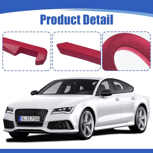 2PCS Car Seat Gap Filler (Red)
