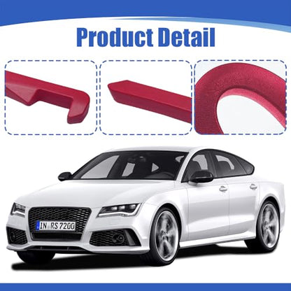 2PCS Car Seat Gap Filler (Red)