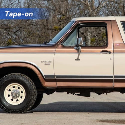 Window Visors Rain Guards for 1980 (1980-1996 f150 standard)