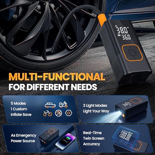 Tire Inflator Portable Air Compressor
