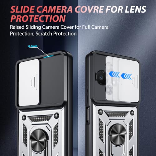 for TCL 50 XL 5G Phone Case (TCL 50 XL 5G（6.78"） / Silver)