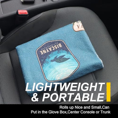 Back Seat Cover for Car Trucks Van SUV Jeep (Rear Bench Seat Towel / National Parks)