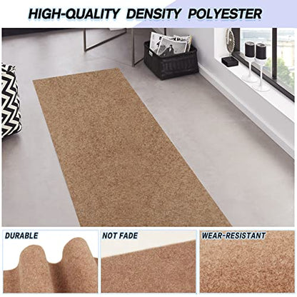Custom Size Backed Non (Beige / 2FT*35FT)