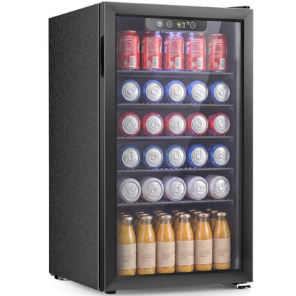 130 Can Mini Fridge (Black)