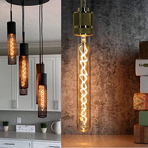 Vintage LED Spiral Filament Bulb T10 (11.8in(300mm))