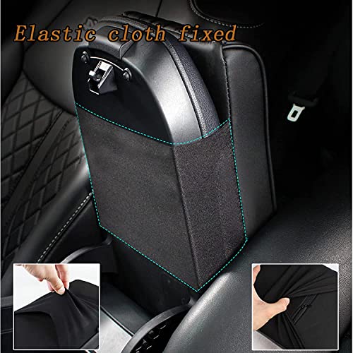 Car Center Console Cover (Black / Texture 1)