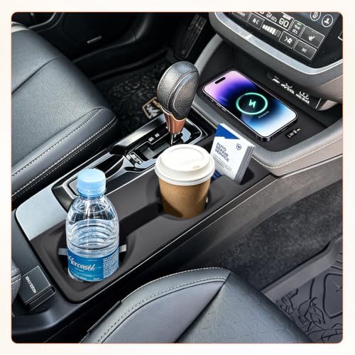 Cup Holder Insert and Charging Mat for 2026 Subaru Forester Accessories (for 2026 Subaru Forester Accessories)