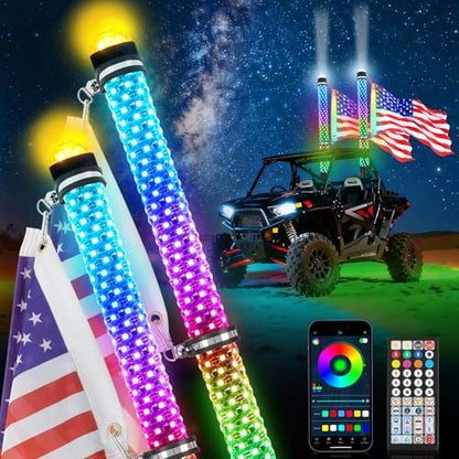 2Pack 3FT Fat Whip Lights (Fat 2Pack 3FT)