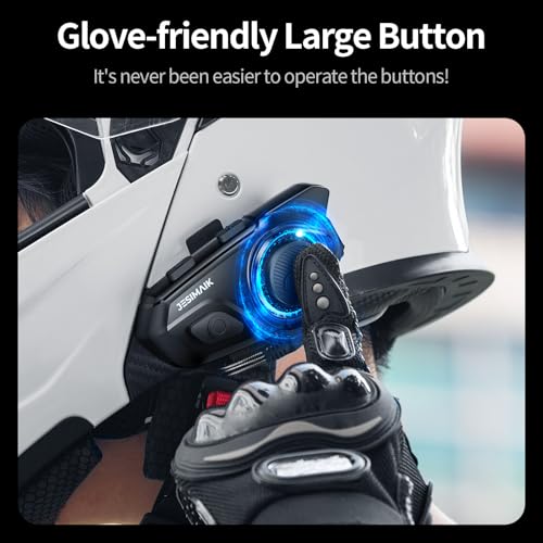 Motorcycle Helmet Bluetooth Headset (2 Pack)