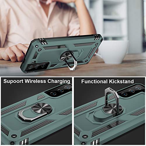 for Galaxy S21 Plus Case (Galaxy S21 Plus (Medium 6.7") / Pine Green)