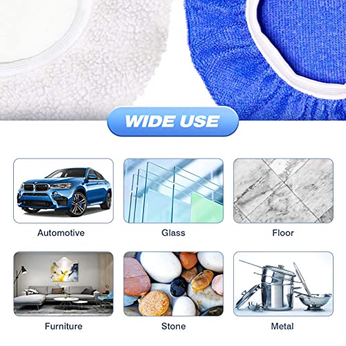 5 to 6 Inch Car Polisher Pad Bonnet (5-6 inches)