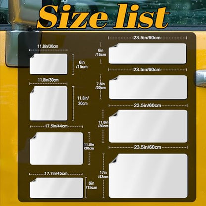 Custom Magnet Car Stickers (60x20cm/23.5x7.8in)