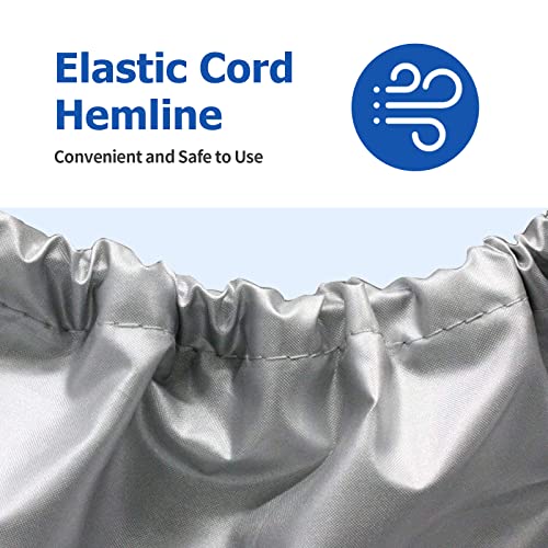 iCOVER Jet Ski Cover (Silver / Up to 125in Long)