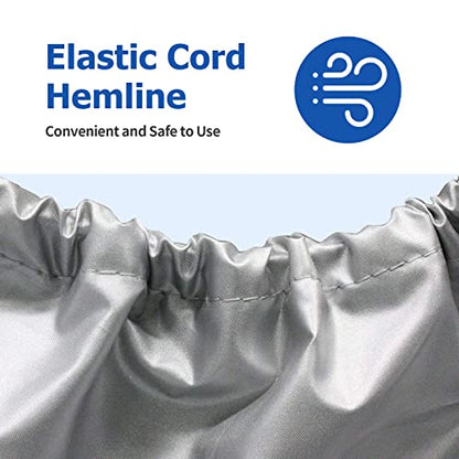 iCOVER Jet Ski Cover (Silver / Up to 125in Long)