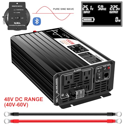 1500W Pure Sine Wave Inverter (48V 1500W Bluetooth)