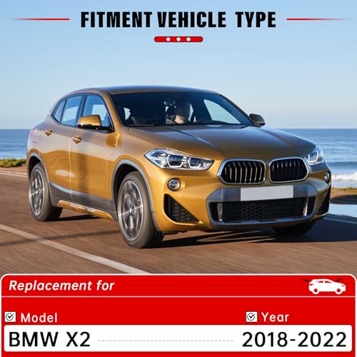 3 Pack Windshield Wiper Blades Replacement for BMW X2 2018 (24"+20"+13")