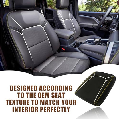 Armrest Cover for Colorado Canyon 2023+ (5) 23+ |Colorado & Canyon| Yellow Stitch, Regular)