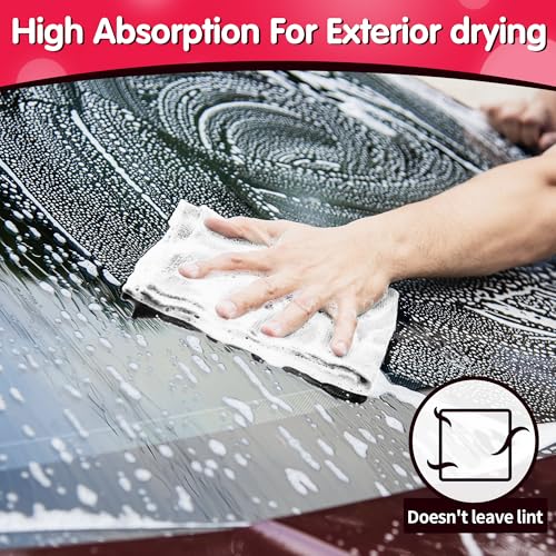 White Microfiber Cleaning Cloth (50pk / White)