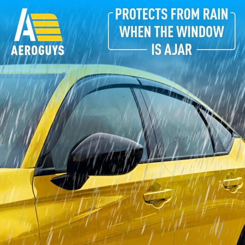 Extra Durable Window Deflectors Tape (For Honda Civic 22-26 Hatchback)
