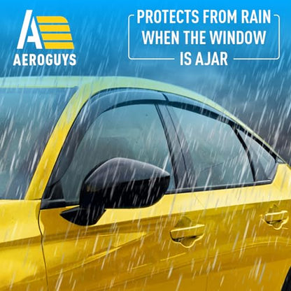 Extra Durable Window Deflectors Tape (For Honda Civic 22-26 Hatchback)