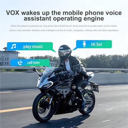 Q8 Motorcycle Helmet Bluetooth Headset (black 2)