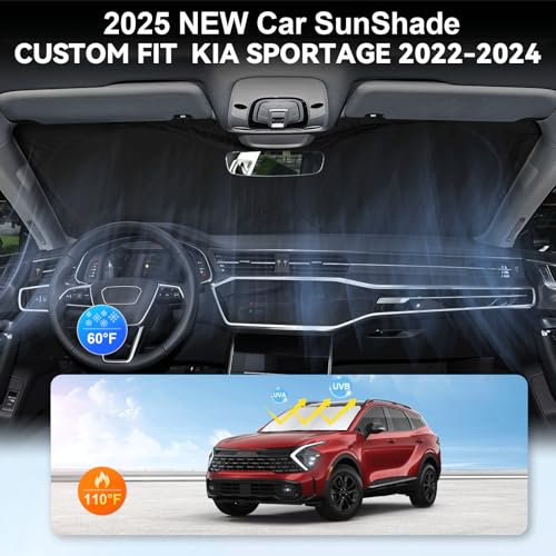 Windshield Sunshade for 2022 (Fit Sportage 2022-2025)