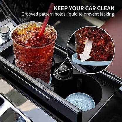 Car Coasters for Cup Holders [4 Pack] (4 Pack-ether)