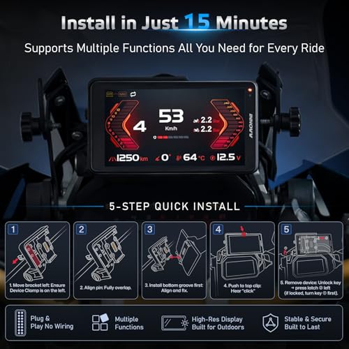 N2 for BMW Motorcycle Wireless CarPlay & Android Auto