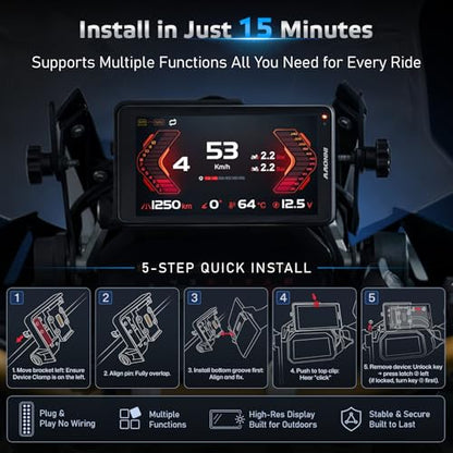 N2 for BMW Motorcycle Wireless CarPlay & Android Auto