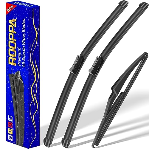 3 Wipers Fits Jeep Renegade 2015 (22"/20"/11"(Set of 3))