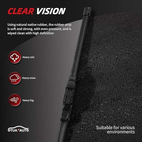 Windshield Wiper Blades (26"+19"+13")