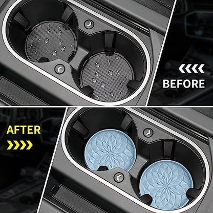 Car Coasters for Cup Holders [4 Pack] (4 Pack-ether)