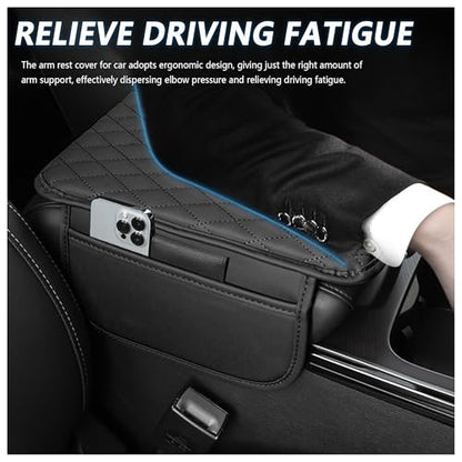 Upgraded Car Center Console Cover (Black)