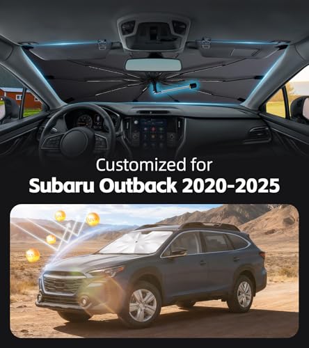 Windshield Sun Shade for Subaru Outback 2020 (Fit for S*ubaru Outback 2020-2025)