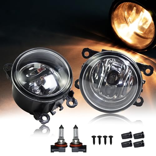 Halogen Fog Light Pair for Honda Ford Lincoln 2008 (2005-2016 Ford)