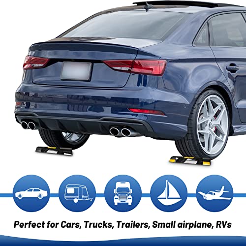 16" Heavy Duty Parking Aid with 1.8 Inch Higher Design (16 inch 2Pcs)