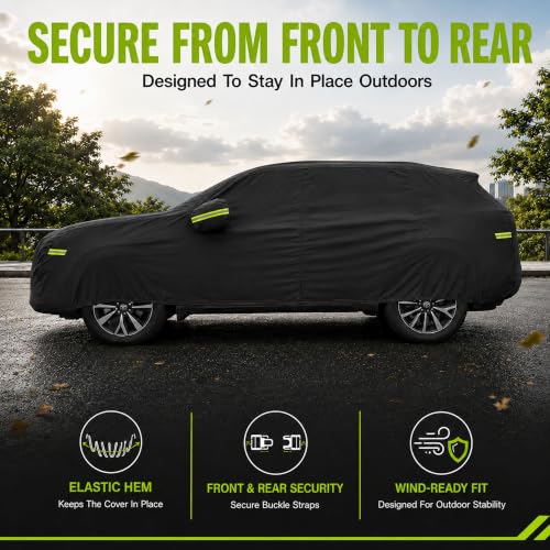 Car Cover for Toyota RAV4 (Black / Fit for Toyota RAV4)