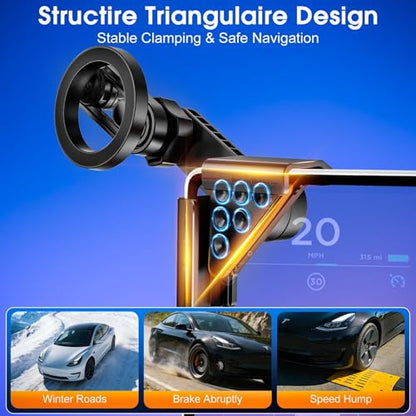 2026 Tesla Model Y Phone Mount (Orange)