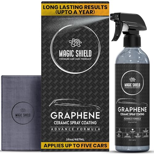 Graphene Ceramic Spray Coating for Cars (16 Fl Oz (Pack of 1))