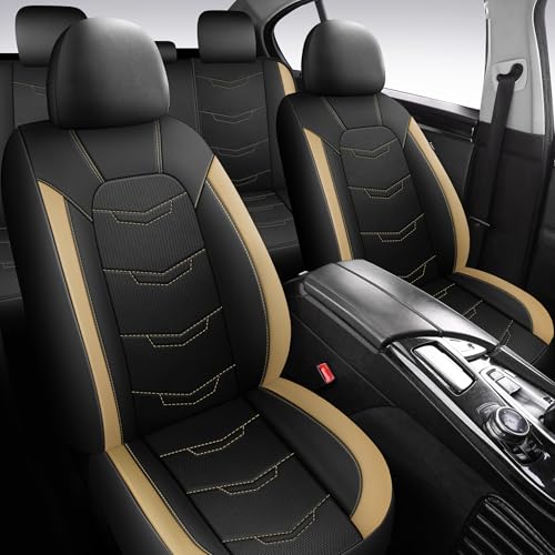 Car Seat Cover (N2 Black Beige / Full Set)