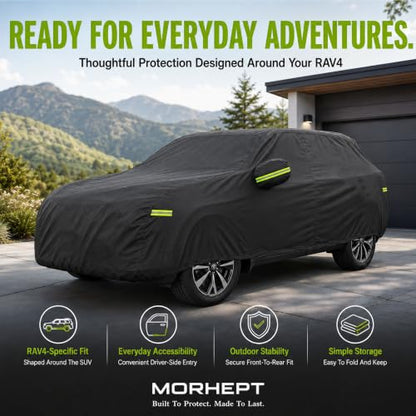 Car Cover for Toyota RAV4 (Black / Fit for Toyota RAV4)