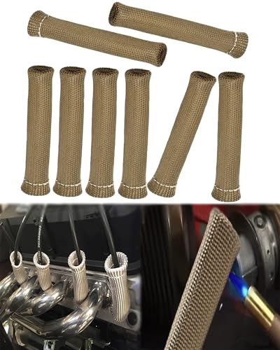 Spark Plug Wire Heat Shield (Titanium)