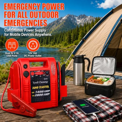 12V 24V Jump Starter (Red)