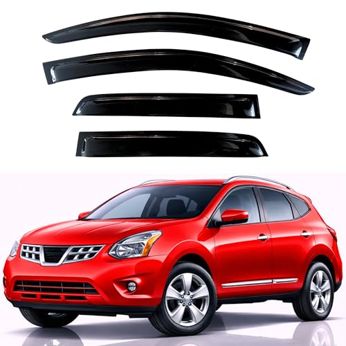Rain Guards Window Visors for 2009 (2009-2013 Rogue & 2014-2015 Rogue Select)